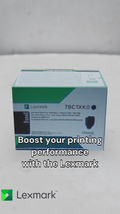 Lexmark CS/CX421, 52x, 62x Black Return Programme 8.5K Toner Cartridge Part no.: 78C1XK0
